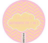 Lovely Maquillaje y Polvo 2 en 1 Authentic Fit N2 - Base de Maquillaje Compacto con Cobertura Completa y Acabado Mate