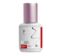 LOVELY MARVEL pegamento para pestañas (10ml, color: NEGRO) pegamento rápido, tiempo de secado: 1 segundo, 8 semanas de adhesión, bajo desarrollo de vapor, para extensiones de pestañas profesionales