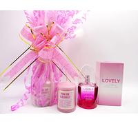 Lovely Perfume EDP - Juego de regalo para ella y vela perfumada (100 ml)