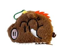 Lovely Pigs - Monedero decorativo con dije de cerdos, monedero de peluche, para perros, con dibujos animados, monedero de cerdos, Monedero de jabalí salvaje, Mass Beauty