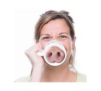 Lovely Pink Pig Nose Ceramic Mug Coffee Cup Tea Milk Drink Cups as Funny and Unique Gift for Christmas or Birthday