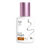 LOVELY Primer para extensiones de pestañas - 15ml fragancia de coco | primer para extensiones de pestañas para una fijación más larga | para el pretratamiento de la aplicación
