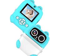 Lovely Puss - Cámara de impresión inmediata moldeada para niños, juguete para grabados rápidos, fácil acción, educativa, divertida, cámara de sustancias para PC