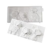 Lovely Three Dogs Semi Relief Silicone Mold Designs for Enthusiasts for Customizing Wall Decor in any Space Home Decoration
