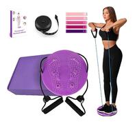 Lovely Waist Sculptor Twist, Loovely - Máquina escultora de cintura, escultor de cintura de 10 pulgadas con bandas de brazo y asas, disco de torsión de cintura para piernas, glúteos, ejercicio de