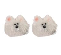 Lovely WestHighland - Pinza para el pelo de perro para mujeres adultas y niñas pequeñas, herramienta de modelado de pelo para uso diario