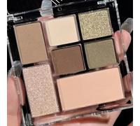 Lovelycat Bandeja de sombra de ojos, paleta de maquillaje de sombra de ojos, mate Shimmer 9 colores, textura cremosa sombra de ojos, color de alto color, impermeabilidad duradera (21#)