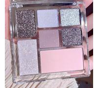 Lovelycat Bandeja de sombra de ojos, paleta de maquillaje de sombra de ojos, mate Shimmer 9 colores, textura cremosa sombra de ojos, color de alto color, impermeabilidad duradera (25#)