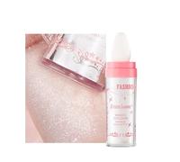 Lovelycat Magic Color Shine highlighter polvo flash stick slide Special not show Pores Shining natural Pattern polvo cosmético adecuado para la cara el cuerpo y el cabello (01#White)