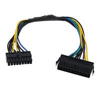 Lovelysp - Adaptador de corriente ATX de 11.8 pulgadas, 24 pines a 18 pines, cable adaptador de corriente ATX de 24 pines a 18 pines, adecuado para placa base HP Z220, Z230, Z420, Z620, 1 unidad