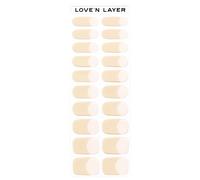 Love'n Layer Adhesivos para uñas «French Manicure Layers Pale» (20 unidades)