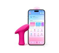 LOVENSE Ambi Vibradorador Clítoris Control Remoto App, Vibrador Pequeño | Estimulador de Clítoris Femenino Masturbador de Mano, Vibrador Mujer con Mando a Distancia Juguete Sexualidad, Recargable