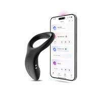LOVENSE Diamo Anillo Vibrador Pene con Control Remoto Bluetooth App, Vibradores a Distancia para Masculino, Patrones de Vibración Personalizados Ilimitados