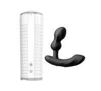 LOVENSE Edge 2 + LOVENSE Max 2, juguete sexual para hombres y parejas con vibrador y masturbador control remoto vibrador prostático perineal anal juguete sexual masculino para masturbarse