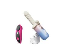 LOVENSE Ferri Bragas Vibratorias Magnéticas Portátiles para Mujeres + LOVENSE Spinel Máquina Dildo Vibratoria de Empuje y Calefacción para Juegos de Pareja Femenina