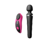 LOVENSE Ferri Vibrador Magnético Portátil para Ropa Interior Femenina + LOVENSE Domi 2 Masajeador Varita Vibraciones Potentes Ajustables para Mujeres Hombres Parejas