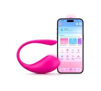 LOVENSE Lush 3 Vibrador Control Remoto App, Estimulador de Punto G Femenino | Huevo Vibradorador Mujer con Mando a Distancia, Patrones de Vibración Personalizados Llimitados, Juguetes Eróticos para Ella