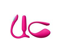 LOVENSE Lush 3 Vibrador G Punto Wearable Juguetes Sexuales para Mujeres + LOVENSE Lush Anal Vibrating Butt Plug Juguetes Sexuales con Luz LED, Amigable para Principiantes