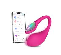 LOVENSE Lush 4 Juguetes Eróticos Para Pareja Sexuales, Vibradores Consoladores, Vibrador Mando Distancia, Sex Toys Para Mujer, Vibrador Control Remoto App, Luz LED, IPX7 Impermeable