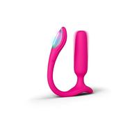 LOVENSE Lush Anal - Vibrador y Tapón Anal, Juguetes Sexuales para Parejas, Vibradores Anales para Mujer, Masturbación para Hombres, Vibración con control por app, Luz LED, Sex Toys para Principiantes