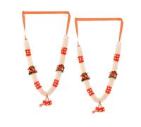 LOVENSPIRE LoveNTouch 1 CT Mala/Varmala/Jaimala/Dulha/Dulhan/Idol Mala/Cinta india y guirnalda de rosas de terciopelo/Milni Mala/India Pakistaní Árabe Sikh Punjabi (Patrón 6)