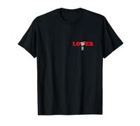 Lover Loner Broken Heart Graphic - Dark Humor Relationship Camiseta