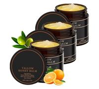 Lovera Balm, Lovera Calcium Balm, Organic Grass-Fed Beef Tallow Balms With Raw Honey, Beef Tallow Skin Care, Day & Night Everything Moisturising Balms (3)