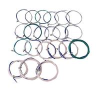 Lovermusic 1-21# Alambre de acero y cuerda Guzheng de nailon, accesorio chino Guzheng, paquete de 21