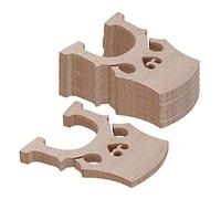 Lovermusic 5 piezas de tamaño completo 4/4 puente de violonchelo instrumento musical arce