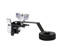 Lovermusic Amortiguador de tambor negro silenciador silenciador de control de tono, accesorios de tambor para caja