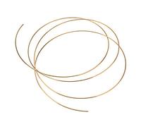 Lovermusic Brass - Cable de traste para guitarra acústica de 2,43 m, 2,3 mm, color dorado