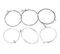Lovermusic CE60-SL - Juego de 6 cuerdas para guitarra eléctrica (acero inoxidable, níquel)