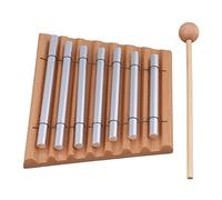 Lovermusic - Chimenea de madera, 7 tonos, con mazo y 7 tubos