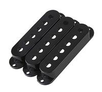 Lovermusic - Juego de 3 fundas de palillos para guitarra, color negro