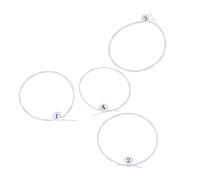 lovermusic Juego de 4 cuerdas de nailon blanco CUW60 para guitarra soprano ukelele