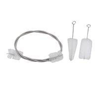 Lovermusic - Juego de cepillos de limpieza para trompetas de corneta de nailon, piezas de instrumentos de viento