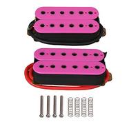 lovermusic Juego de pastilla humbucker para guitarra eléctrica con imán de cerámica, color morado
