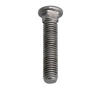 Lovermusic - Kit de tornillos de ajuste de tensión de metal plateado (8 x 43 mm)