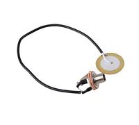Lovermusic Piezo Transducer Micrófono Pickup Jack Mic Contacto para Guitarra DIY