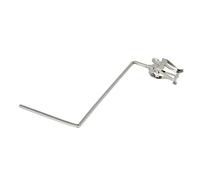 Lovermusic - Soporte de metal para 3 llaves verticales, color plateado