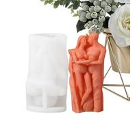 Lovers Silicone Mold for Resin - 3D Hugging Lovers Candle Mold for DIY Resin Casting | For Valentine's Day Wedding Crafts, Handmade Soap, Candle Making, Romantic Home Decor Projects