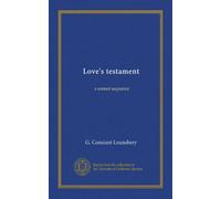 Love's testament: a sonnet sequence