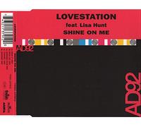 LOVESTATION FEATURING LISA HUNT - SHINE ON ME CD UK ARISTA 1993