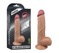 Dildo realista con ventosa Lovetoy - 21cm (natural)