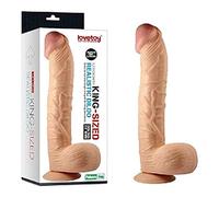 lovetoy Consolador Super Realista Tamaño XXL Dildo 30.5 cm