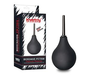 Lovetoy Deluxe - Ducha íntima (7 x 15,5 cm), color negro
