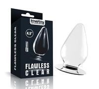 Lovetoy Flawless Clear Tapón anal Transparent Ø 6 x 11,5 cm