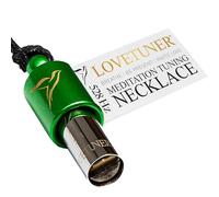 LOVETUNER Collar de Respiración Consciente y Meditación | Love Frequency Solfeggio 528 Hz | Collar Silbato para Alivio del Estrés | Promueve la Calma a través de Soundhealing y Breathwork