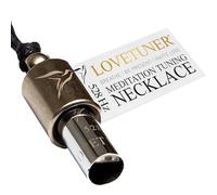 LOVETUNER Collar de Respiración Consciente y Meditación | Love Frequency Solfeggio 528 Hz | Collar Silbato para Alivio del Estrés | Promueve la Calma a través de Soundhealing y Breathwork