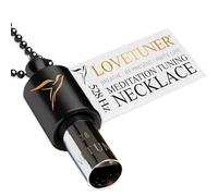 LOVETUNER Collar de Respiración Consciente y Meditación | Love Frequency Solfeggio 528 Hz | Collar Silbato para Alivio del Estrés | Promueve la Calma a través de Soundhealing y Breathwork